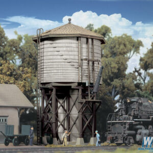 Walthers Cornerstone Wood Water Tank - HO Scale